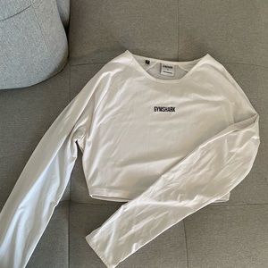Gymshark long sleeves crop top